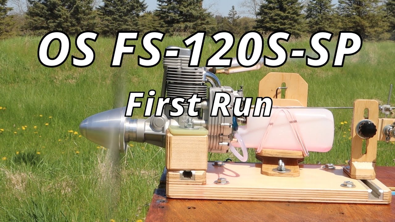 OS FS 120S-SP First Run - YouTube