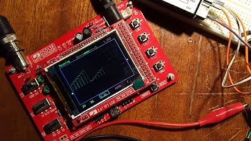 Изменение напряжения цифровым потенциометром X9C103