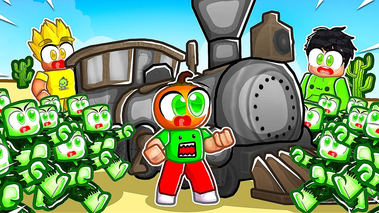 ZOMBİ KIYAMETİNDEN Hayatta Kalabilmek İçin TREN İnşa Ettik! 🚂 | Roblox