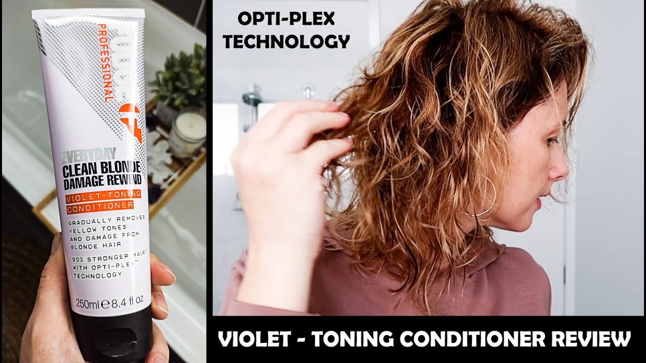 FUDGE PROFESSIONAL - EVERYDAY CLEAN DAMAGE REWIND. Violet Toning Review -