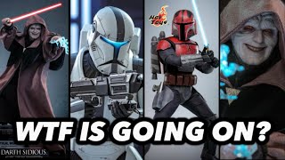 Why Hot Toys Star Wars is TAKING OVER! 1/6 ROTS Darth Sidious and Imperial Commando Announcement