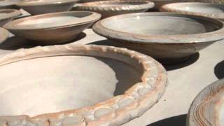 Woodfired Stoneware Unloadingthe Desert Rose Band Summer Wind