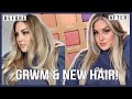 hang with me vlog style! hair transformation & GRWM! ✂️ i got new hair and its bomb ok