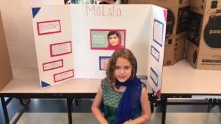 Sam as Malala