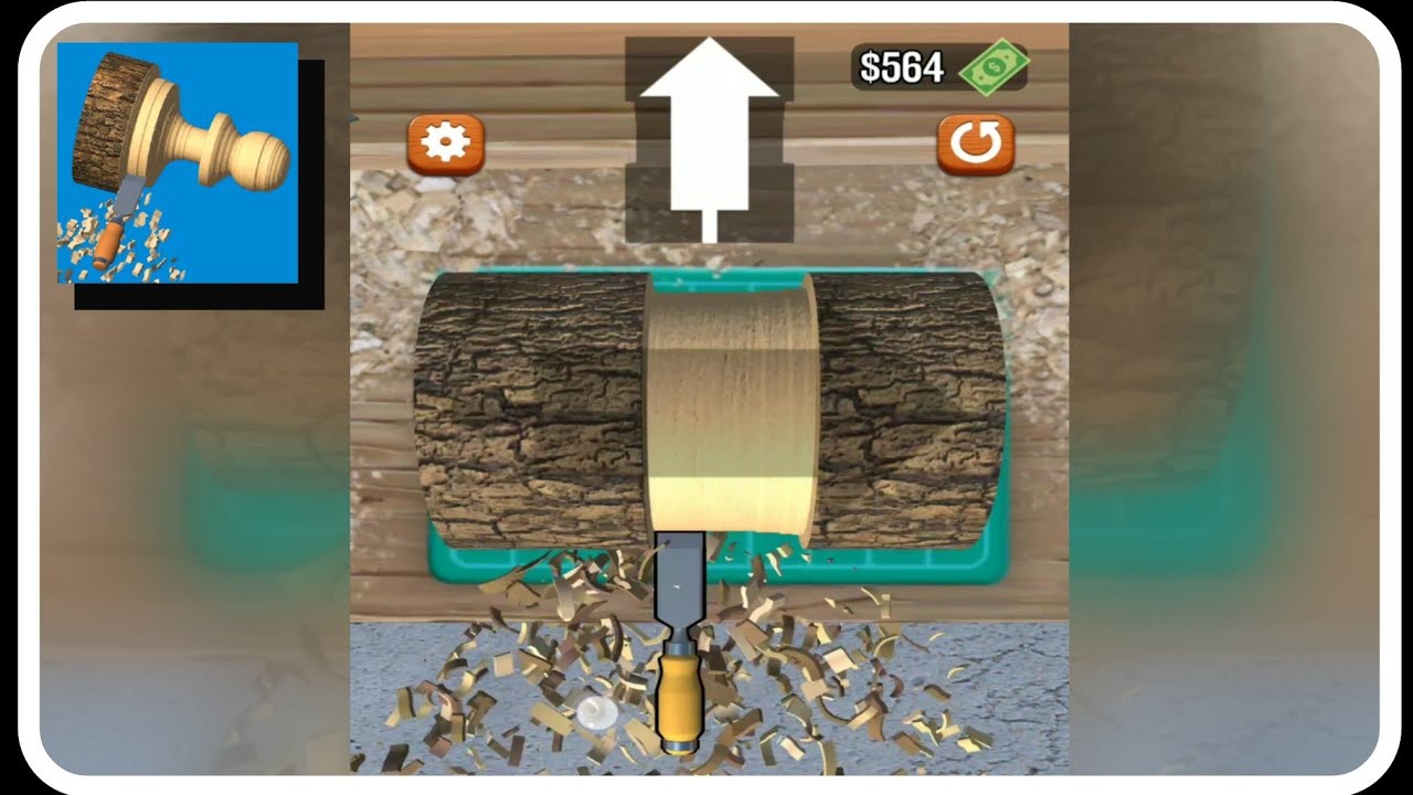 Woodturning Gameplay Voodoo Games (Offline) YouTube