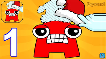 Alphabet DOP Lore: DOP Story - Gameplay Walkthrough Part 1 Level 1-75 DOP, Rainbow,Alphabet (Android