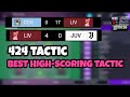 The BEST HIGH-SCORING FM26 Mobile Tactic! ⚽️ | Best Football Manager 2026 Mobile Meta Tactics 424