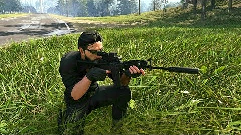 Ghost Recon Breakpoint: Playing as John Wick - Solo Stealth + Tactical/Immersive Gameplay (No HUD)