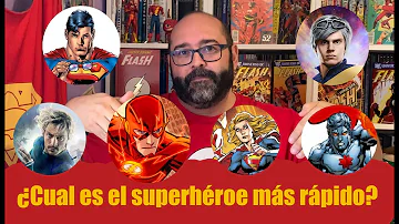 ¿Quién es el superhéroe más rápido?