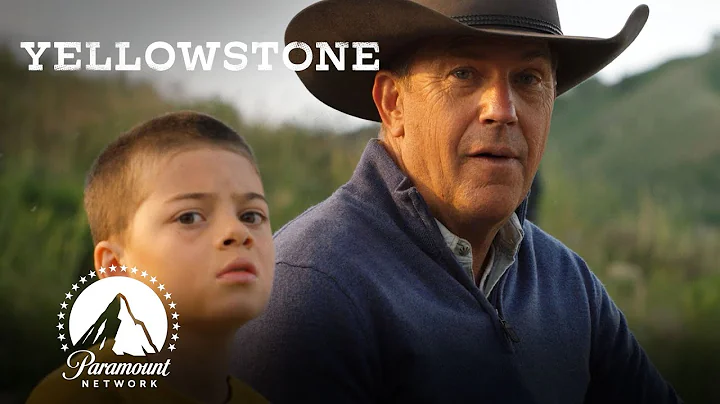 John Takes Tate Fishing  Yellowstone | Paramount N...