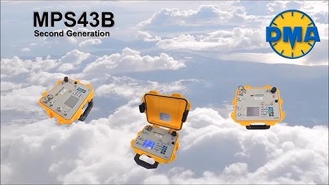 DMA MPS 43B Ultra-compact Air Data Test Set Introduction