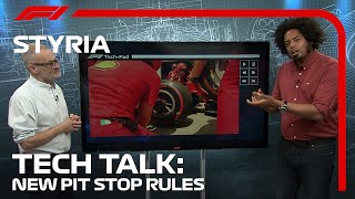 A Deep Dive Into The New Pit Stop Rules | F1 TV Tech Talk | 2021 Styrian Grand Prix