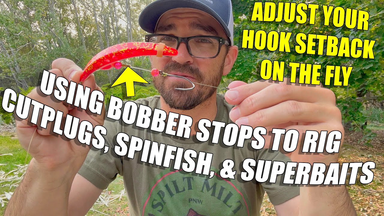 Using Bobber Stops To Rig Cutplugs, Spinfish, and Superbaits 