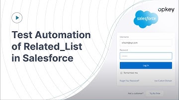 Test Automation of Related_List in Salesforce