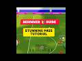 (Best) Stunning Pass Tutorial 😍#efootball #pes #efootball2026 #beginnerguide
