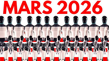 Forget Humans! SpaceX is Sending Tesla Robots to Conquer Mars in 2026!