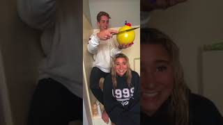 Layered Water Balloon Challenge - Last To Get Wet Wins Shorts