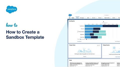 How to Create a Sandbox Template | Salesforce