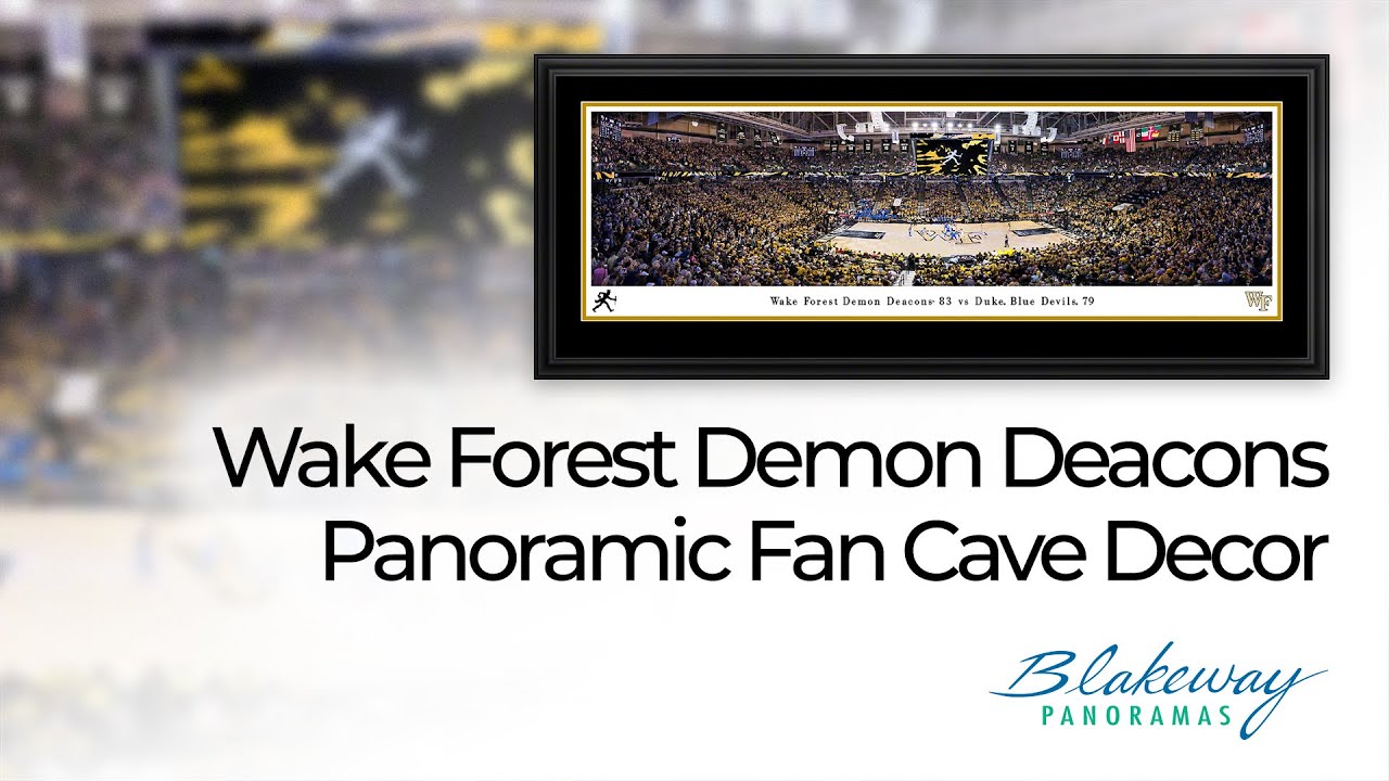 Wake Forest Demon Deacons Men's Basketball Panoramic Picture