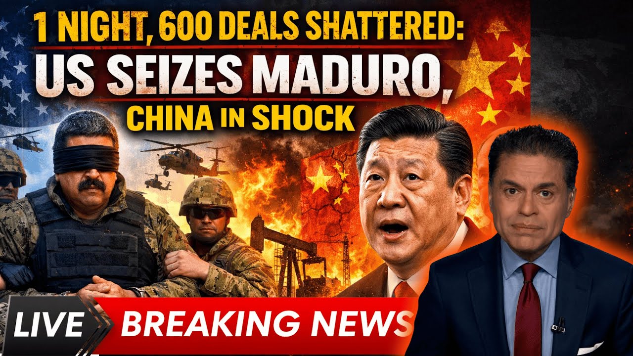 1 Night, 600 Deals Shattered: US Seizes Maduro, China in Shock