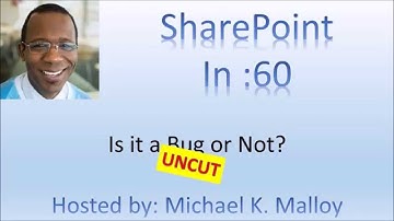 SharePoint Full Screen Video: Is There a Bug or Not? Uncut Version