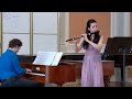 Lecture recital by michaela ambrosi  a reicha sonata for flute and piano in g major op 54