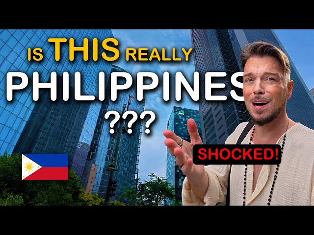 Travel vlog - Inside Hyper Modern MANILA - Is this AMERICA or Philippines? 🇵🇭