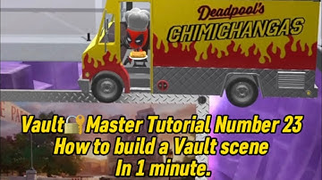 #VeVeVaultMaster Tutorial#23 build a vault scene in 1 min with @vevedigitalcollectibles #veve #art