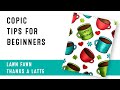 COPIC Tips for BEGINNERS | Lawn Fawn Thanks a Latte