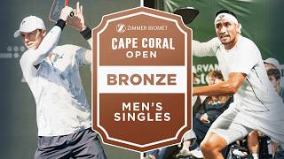Christian Alshon vs Jay Devilliers at the Zimmer Biomet Cape Coral Open