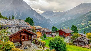 La Sage 🇨🇭 Прогулка По Маленькой Швейцарской Деревушке, Расположенной В Швейцарских Альпах ⛰️