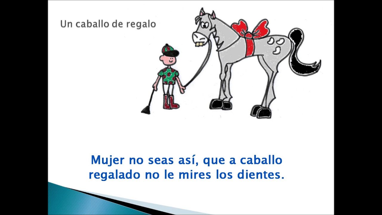 A Caballo Regalado No Se Le Miran Los Dientes
