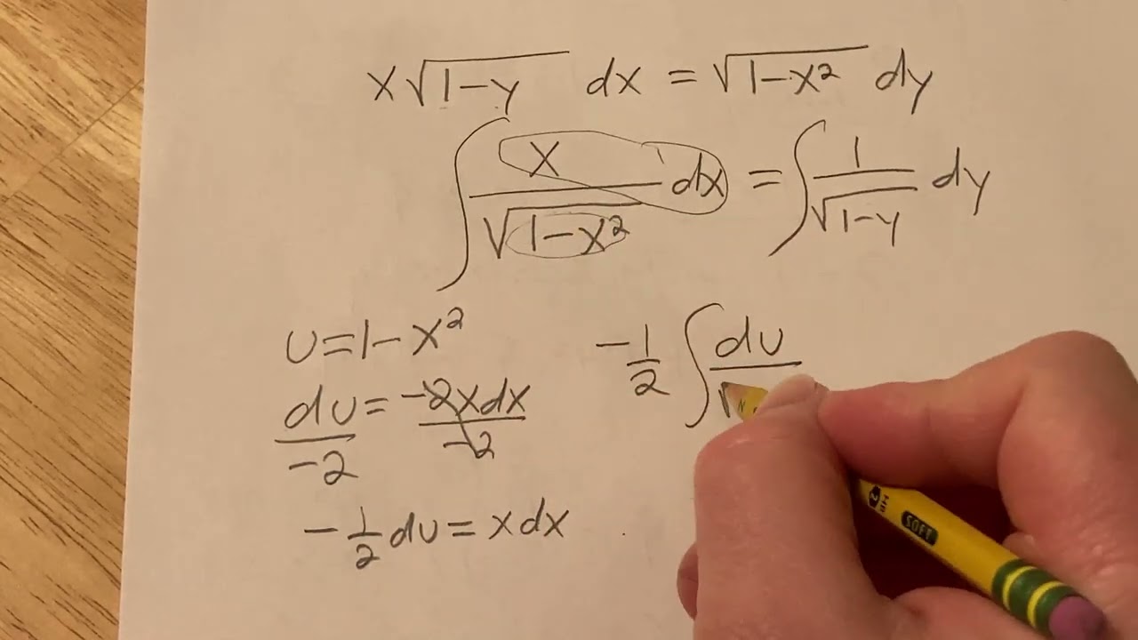 separable-differential-equation-x-sqrt-1-y-dx-sqrt-1-x-2-dy