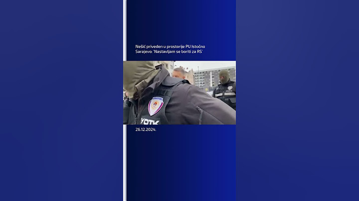 Nešić priveden u prostorije PU Istočno Sarajevo: ‘Nastavljam se boriti za RS’