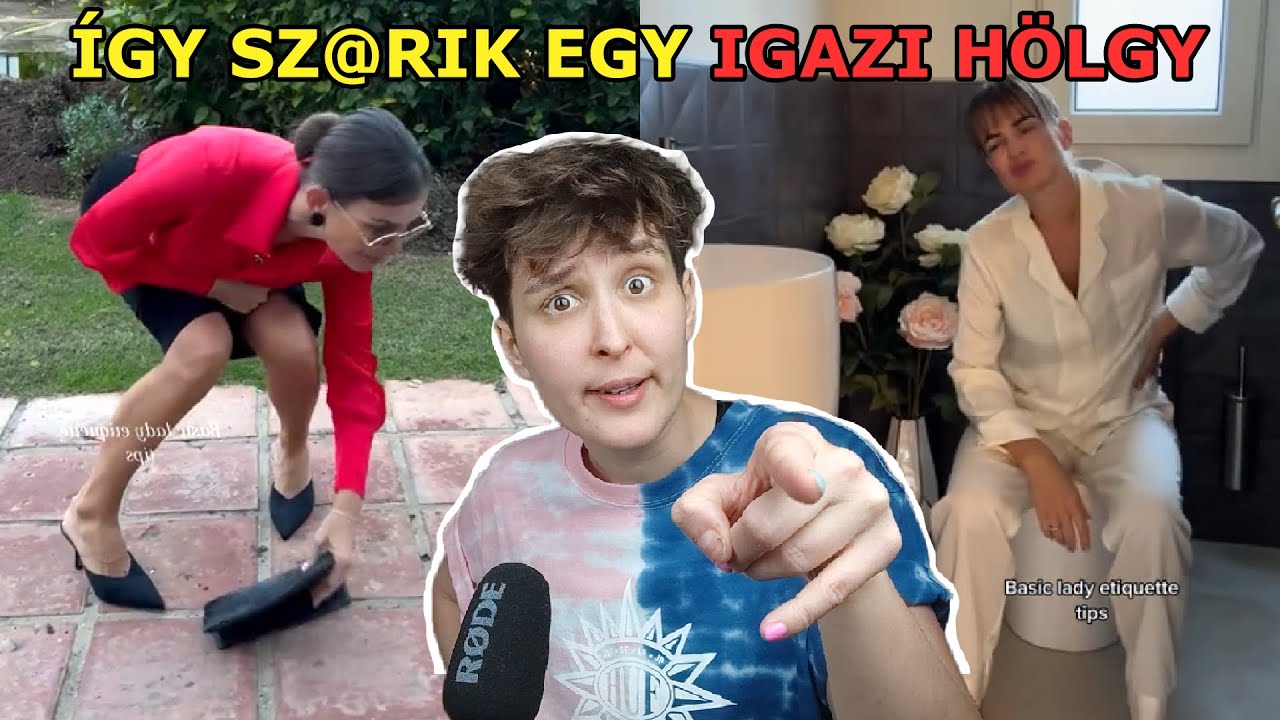 Ha NEM ÍGY CSINÁLOD Nem Vagy IGAZI Hölgy - Világból Ki-Cringelős 'TikTok Etikett'