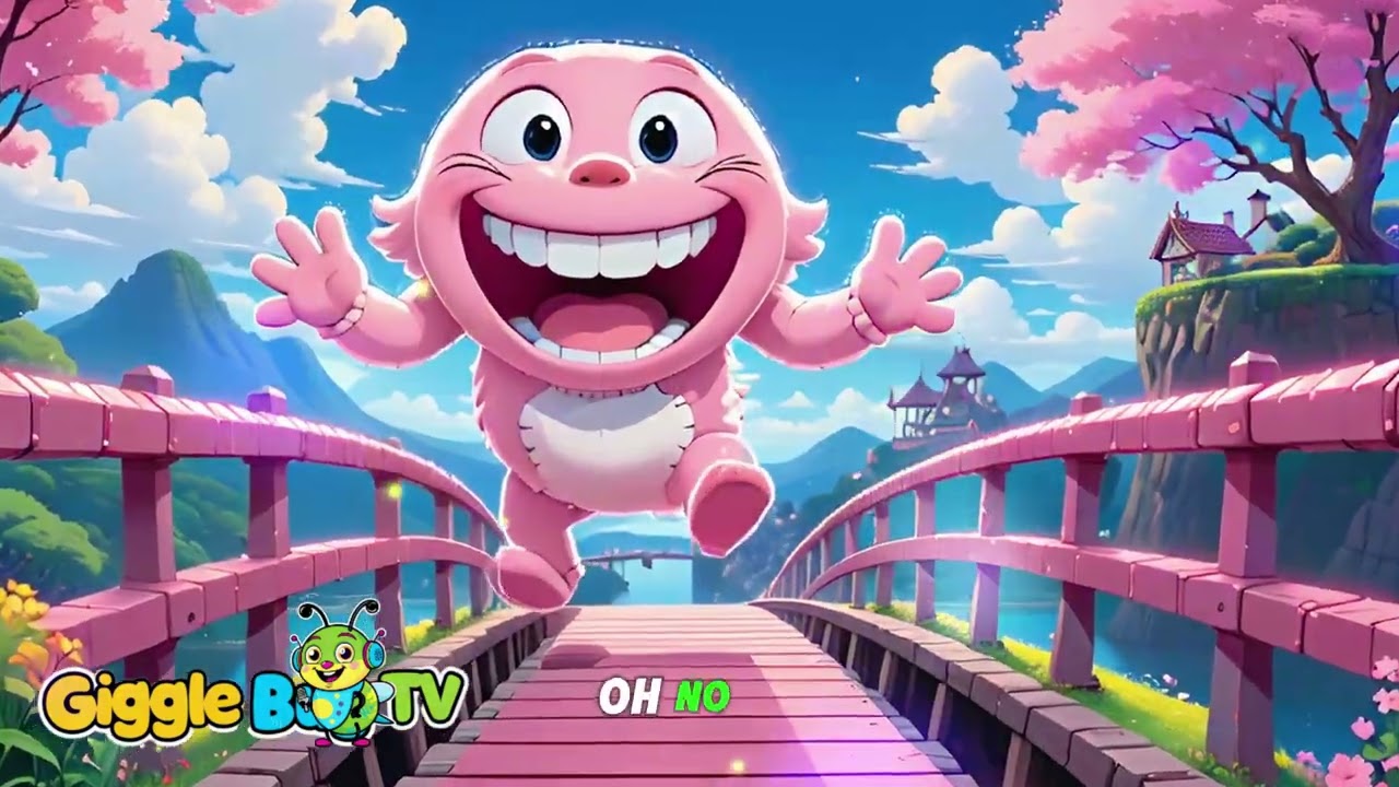 Wacky Bridge is Bouncing Up | GiggleBugTV Nursery Rhymes & Kids Songs