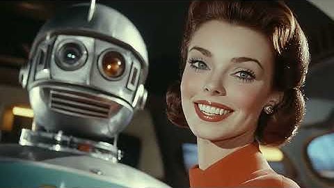 Mission To Retro Future Mars - 1950s Sci-Fi - An AI Short Film