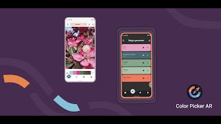 A Color palette from Image or Photo. Extract color from Image | Color Picker AR app