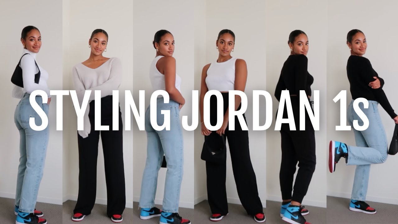 jeans to wear with jordans female