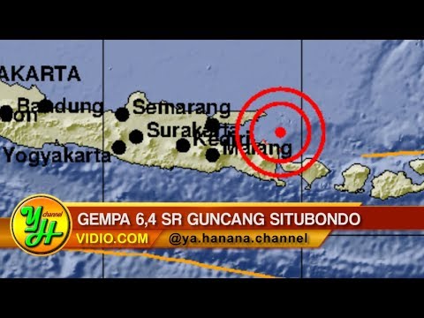 Gempa 6,4 SR Guncang Situbondo, Getaran Terasa Sampai Ke Bali Hingga Surabaya!