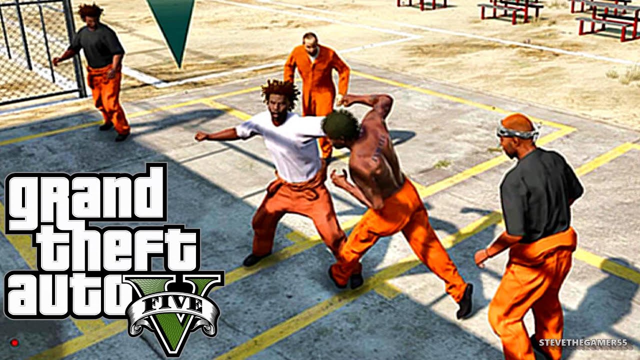 GTA 5 MODS - EPiSODE 1  - PRiSON LiFE - First Gang (GTA 5 PC PRISON MODS)