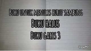 MENULIS HURUF SAMBUNG BAGI PEMULA ANAK USIA DINI || BUKU HALUS || BUKU GARIS TIGA || BERLATIH TELITI MENULIS HURUF SAMBUNG BAGI PEMULA ANAK USIA DINI || BUKU HALUS || BUKU GARIS TIGA || BERLATIH TELITI