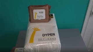 Dyper | Diapers and Baby Wipe Unboxing and Review