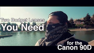 Canon 90D setup revealed: 10-18mm for establishing shots, 50mm for b-roll screenshot 1