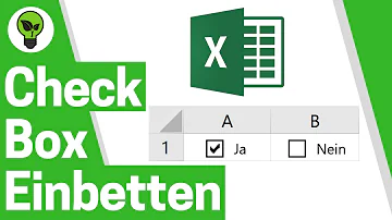 Wie füge ich ein Kontrollkästchen in Excel ein?