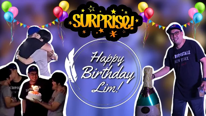 How I Surprised My Husband on His (40th) BIRTHDAY #BirthdaySurprise