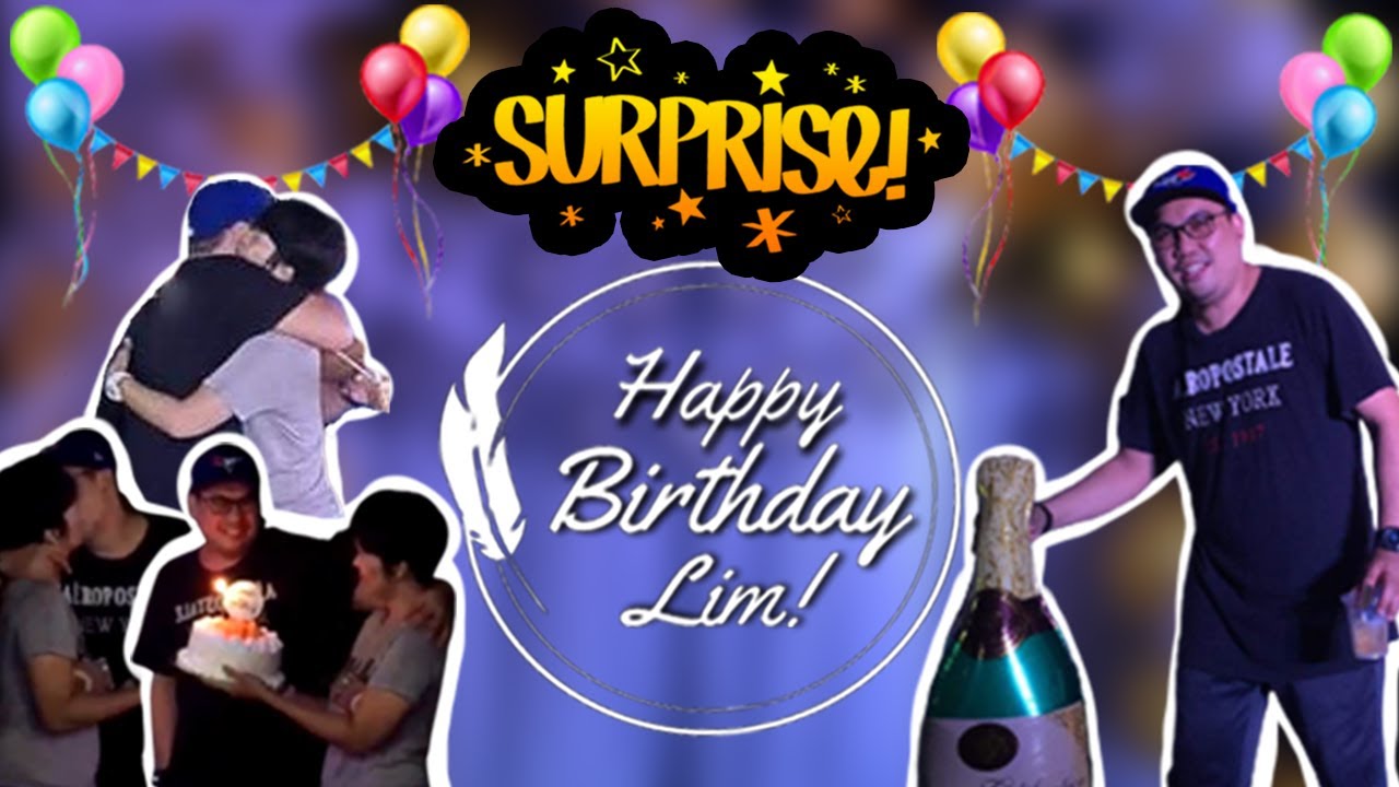 How I Surprised My Husband on His (40th) BIRTHDAY #BirthdaySurprise