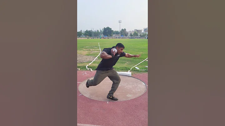 shotput technique throw