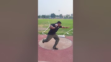 shotput technique throw