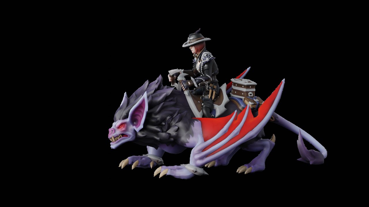 Realm Royale Reforged - Shadow Stalker Mount and Night Bane Hunter Reskins